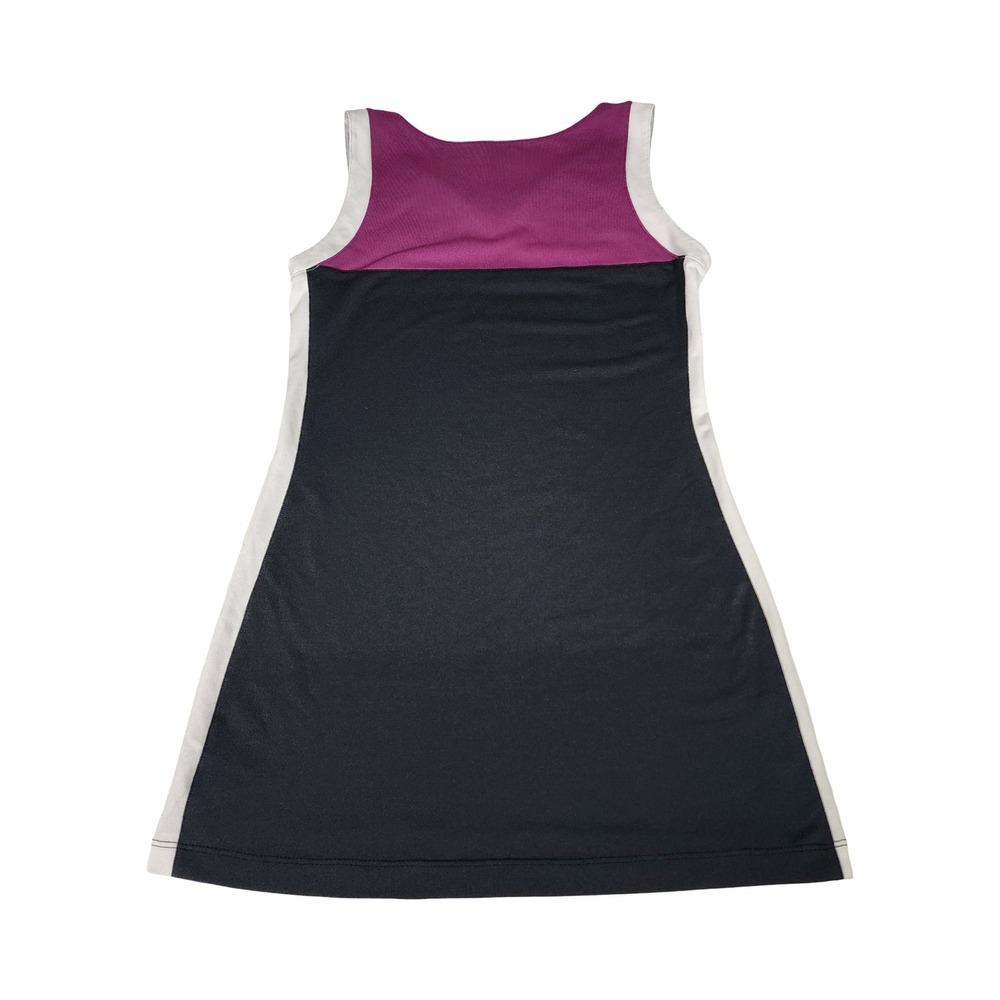 Lacoste Sport Women Tennis Dress Sleeveless Purple Black White Size 40‎ M - Picture 7 of 9